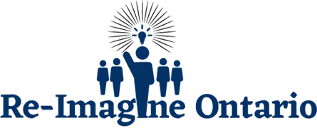 Re-Imagine Ontario Logo.