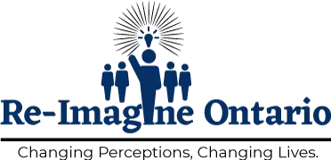 Re-Imagine Ontario Logo.