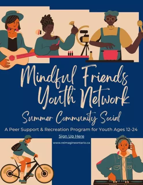 Youth Mental Health - Summer Community Social 2023.