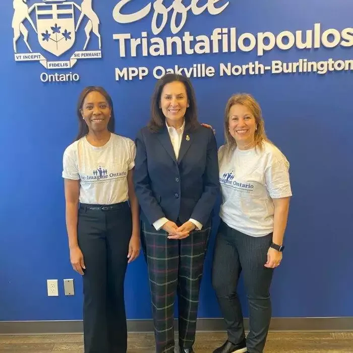 ReImagine Ontario with Effie Triantafilopoulos MPP Oakville North Burlington.